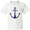 thumbnail image 3 of Inktastic Anchor Nautical Youth T-Shirt, 3 of 5