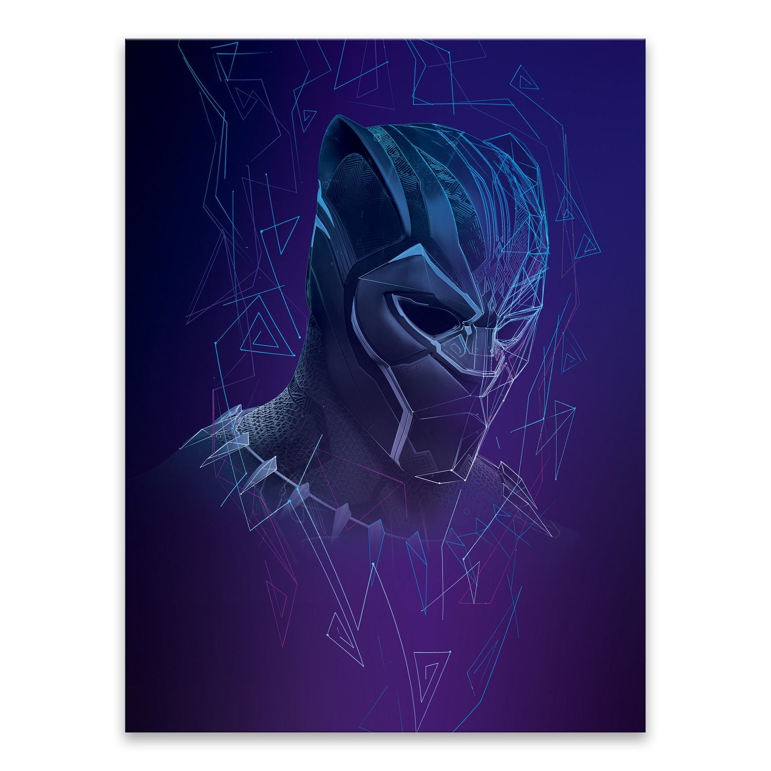 Artissimo Designs Wired Bust Printed Canvas - 6.5W x 8.5H