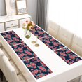 thumbnail image 2 of Pioneer Flower Floral Print Pattern Summer Placemats Table Placemats Set Of 6-Linen Kitchen Washable Placemats Table Mats 12x18 Inch Non-Slip Heat Resistant, 2 of 5