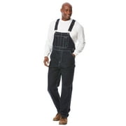 Boulder Creek By Kingsize Men's Big & Tall Denim Overalls