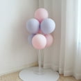 thumbnail image 6 of Maynos Table Balloon Stand Kit-Tinabless 6 Sets 28" Height,Balloons Column Stand Reusable Clear Balloon Holder(7 Balloon Sticks,7 Balloon Cups,1 Balloon Base) for Any Occasions Party Decorations, 6 of 7