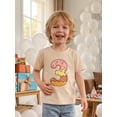 thumbnail image 6 of BemeyourBBs Kids Birthday T Shirts For Kids Boy Girl 1 2 3 4 5 6 7 Years Old Birthday Crew Outfits Letter Donut Print Short Sleeve Round Neck Casual Tops Summer Clothes, 6 of 9