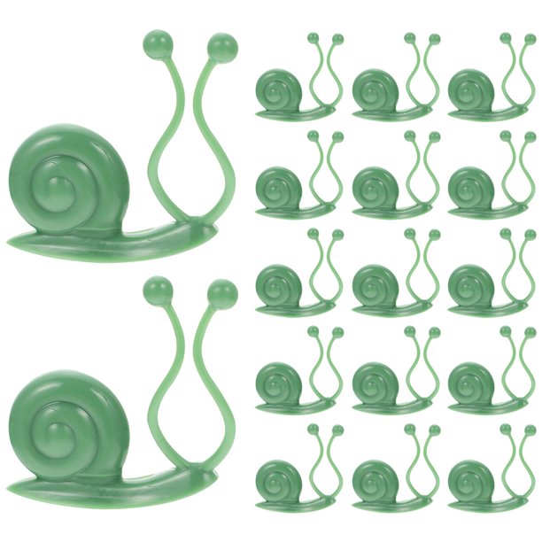 FENGGUIQU 50Ud Sujetadores De Plantas Para Enredaderas Clips De Plástico Resistentes