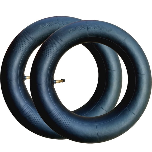 2 Pack 3.00/3.25-8 Inner tube with  TR87 Bent 90 Degree Valve Stem for  Wheelbarrow Scooters Mini Chopper Tire Go Kart ATV