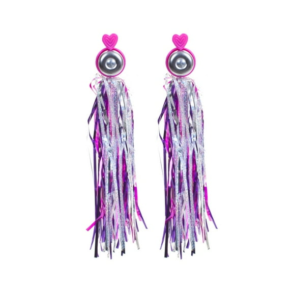 Sunlite Combo Bell & Streamers Bell w/ Streamers Pink/Purple Combo