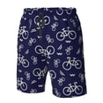 thumbnail image 2 of Yiaed Bicycle1 Print Men's Swim Trunks with Lining Quick Dry Sports Shorts Beach Shorts Boardshorts-XX-Large, 2 of 5
