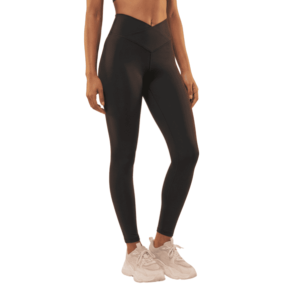 Women’s V Front High Waist Leggings, Moisture Wicking Activewear
