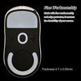 thumbnail image 4 of Dalazy Souris Patin Pieds Autocollant Exécution Longue Durée Protection Glisse Blanc Douceur Bureau Jeux Fournitures, 4 of 6