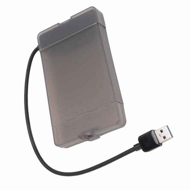Case USB3.0 2.5 Inch Hard Drive Enclosure 5Gbps Clear External Hard Drive Case For 7-9.5mm 2.5 Inch SSD HDD