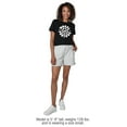 thumbnail image 3 of Popfunk Wheel of Fortune Light Wheel Women's Crop Top T-Shirt, Black, X-Large, 3 of 5