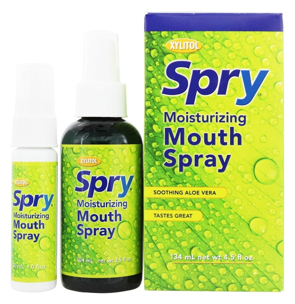Xlear, Spry Mouth Moisturizing Spray 2pk