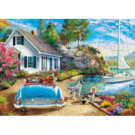 MasterPieces 1000-Piece Afternoon Escape Interlocking Jigsaw Puzzle