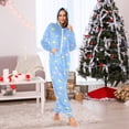 thumbnail image 6 of Cute Jellyfish Adult onesie Pajamas, Crystal Velvet Ultra Soft Warm Jumpsuit for Men and Women, 6 of 7