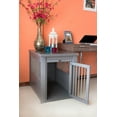 ECOFLEX® Dog Crate End Table Grey Medium