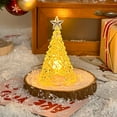 thumbnail image 5 of DefiDgd Christmas Warm Light Star Tree Night Light Table Decortion,for Bedroom Bedside Tabletop Ornaments Room Office Decoration Luminous Christmas Tree Decortion, 5 of 9