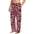 thumbnail image 6 of Sikiie Trendy Floral Mens Pajama Pants Sleep & Lounge Pants, PJ Bottoms With elastic waistb and Pockets Medium, 6 of 6