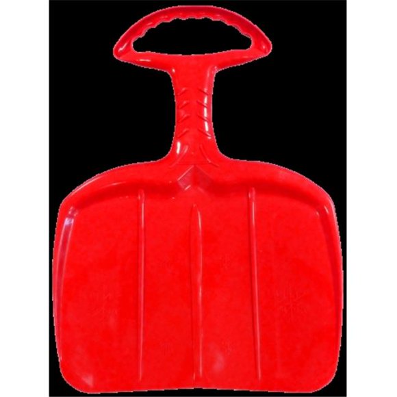 Belli BE02162 Pelle à Neige Rouge avec Manche pour Adultes - 0,8 x 19,1 x 25,8 Po.