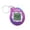 purple, variant on Pet Game Virtual Egg - Handheld Digital Pet Device with Keychain, Retro Black & White Pocket Virtual Nurturing Game Console