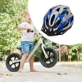 thumbnail image 1 of Casco de casco para bicicleta para niños Casco de bicicleta moderna Versátiles ajustables ajustables para patinar deportes de patinaje de ciclismo al Azul, 1 of 8