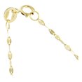 thumbnail image 3 of JOYARIS Cadena De Oro Italiano 10k Granito De Cafe 45 Cm X 1 Mm DM-0001403, 3 of 4