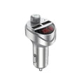 thumbnail image 1 of Car Bluetooth 5.0 FM Transmitter Wireless Handsfree Audio Receiver MP3 Player 3.4A Dual USB Fast Charger Car Accessories, 1 of 1