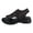 Multicolour, variant on Rokment Women's Walking Sandals Lightweight Comfortable Mesh Cut-Out Open Toe Memory Foam Thick Sole Athletic Nursing Tennis Non Slip Work Sneakers Summer Shoes Black Size 6.5