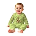 thumbnail image 4 of Lvotionpl 2026 Family Christmas Pajamas Matching Sets, Matching Family Christmas Pjs Long Sleeve Top & Pants Set Matching Holiday Family Pajama Xmas Sets, 4 of 5