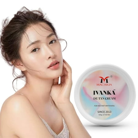Ivanka Detan Pack For Hands Tan Removal | Tan Removal Cream for Men & Women | De-Tan Face & Full Body Brightening Cream | Natural Ingredients | 500g Detan Pack