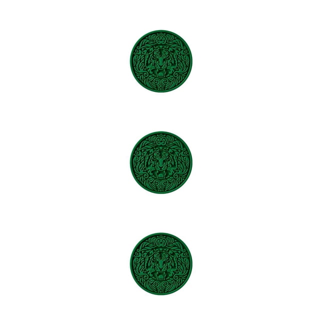 Posavasos para tazas Bewildely aislamiento térmico mantel individual encimera Verde oscuro