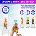 thumbnail image 6 of Photo Booth for iPad Pro12.9in 6th/5th/4th/3rd Generation Video Shooting Selfie LCD Screen RGB Colorful Light Photo Booth Remote Contro Adjustable Stand Photobooth Machine for Wedding Christmas, 6 of 10