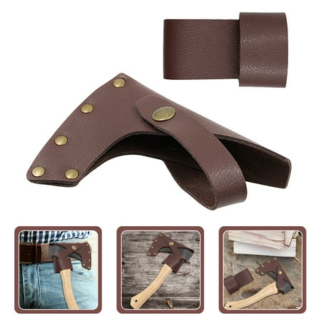 Moluckfu Light Brown Axe 1Pack for Camping Equipment and Survival Gear