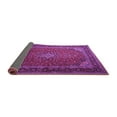 thumbnail image 2 of Ahgly Company Indoor Square Medallion Purple Traditional Area Rugs, 7' Square, 2 of 4