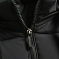 thumbnail image 4 of Durtebeua Men's Lightweight Packable Hooded Puffer Vest Z13-Black,3XL, 4 of 7
