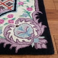 thumbnail image 3 of SAFAVIEH Bellagio Chandler Floral Wool Area Rug, Black/Ivory, 5' x 8', 3 of 11