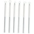 thumbnail image 4 of TEHAUX Clay Sculpture Tool 6Pcs Set for Beginners and Professionals Silver Aluminum, 4 of 8