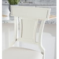 thumbnail image 6 of Linon Roseglen 26" High Back Indoor Wood Counter Stool, Whitewash/Beige, 6 of 13