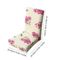 thumbnail image 3 of Kumdkd Stretch Chair Covers for Dining Room Chairs, Elastic Spandex Slipcovers Kitchen Seat Protectors, Washable Nylon Fabric Decorative Covers for Wedding Banquet Home Decor, Set of 1, Multicolor, 3 of 6