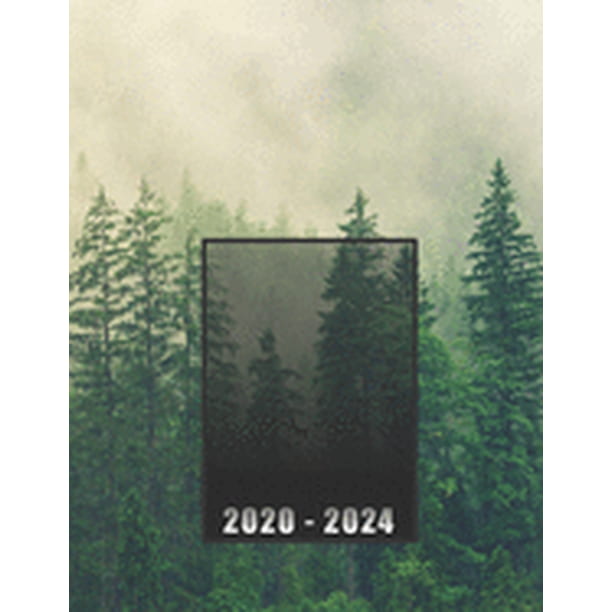 2025 2025 Logbook / 5 Year Planner / 60 Months Agenda (Jan Dec