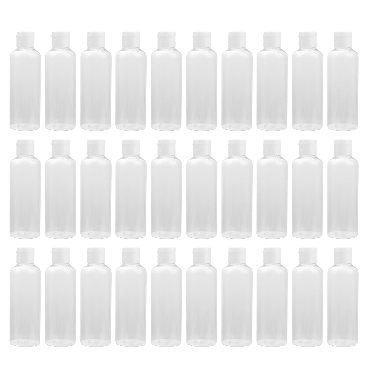 Frcolor Bottle Travel Shampoo Ct Mouth Oz Small Sauces Clear 4Oz 8Oz