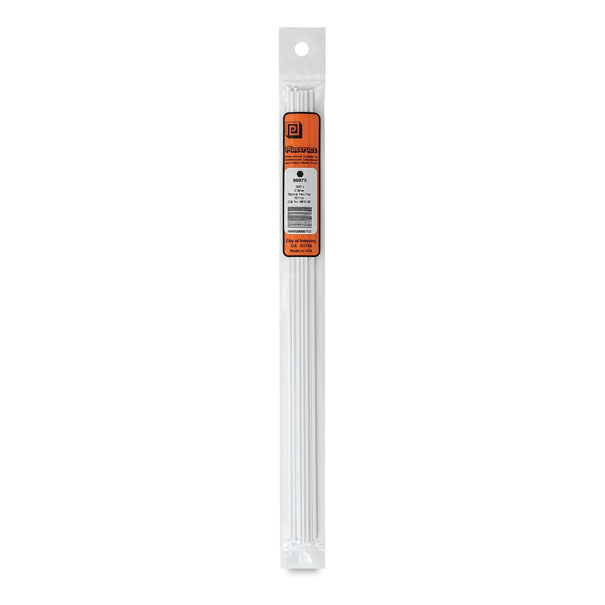 Plastruct Plastic Hexagon Rod Pkg of 10, 0.08'' W 10'' L Walmart