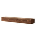 thumbnail image 5 of JAMPOOCA 9” x 72” Light Brown Rustic Cedar Floating Shelf, 5 of 7