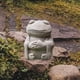 thumbnail image 4 of Estatua de yoga de rana Zulema de resina 12,7 cm x 19 cm, 4 of 8