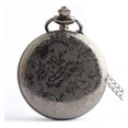 thumbnail image 5 of Reloj de bolsillo, collar de cuarzo negro con esfera de 47 mm, 5 of 5