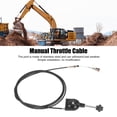 thumbnail image 4 of Controlador De Cable De Acelerador Manual De Excavadora, Controlador De Cable De Acelerador De 4 M Funda De PU Acero Inoxidable Resistente A La Intemperie Flexible Para Agitar, 4 of 8