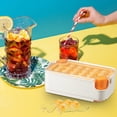 thumbnail image 5 of ​Dual-Layer Ice Ball Maker Kit with Storage Box - Food Grade BPA-Free PP/PET, Slow-Melting Spheres for Whiskey & Cocktails, 2 Silicone Molds + Scoop, Dishwasher-Safe Bar Essentials Yellow, 5 of 8