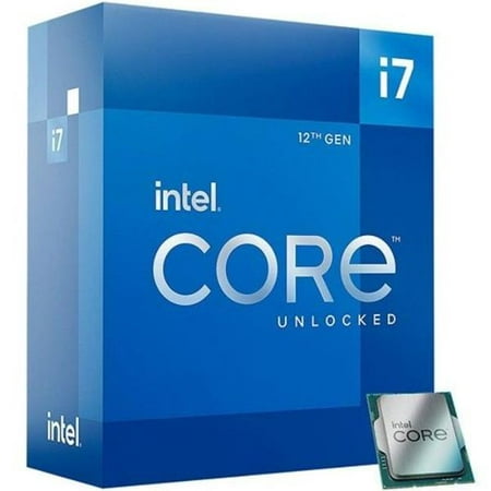 Intel 125 watt 8 Cores up to 5.0 gHz Unlocked LGA1700 600 Series Chipset Core i7-12700K Desktop Processor