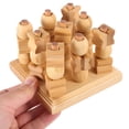 thumbnail image 4 of FELTECHELECTR 1 juego de mesa con punta de dedo del pie, juguete clásico XO, juego de mesa de estrategia, juguete educativo, 4 of 6