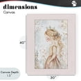 thumbnail image 4 of Stupell Industries Eclectic Enchanted Dreams Princess Canvas Art, 30 x 40, by Christine Simpson Art, 4 of 8