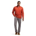 thumbnail image 3 of Men's IZOD Thermasoft Fleece Quarter Zip Pullover Sweater Color: Black Size: XL, 3 of 4