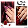 thumbnail image 3 of Gellen Cat Eye Gel Nail Polish Kit, 6 Colors Glitter Red Pink Cat Eye Gel Polish with Magnet, Soak off UV/LED Nail Gel Kit, Salon Nail Art Valentine Gifts for Women, 3 of 8